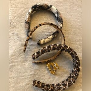 Headband and hair clip bundle